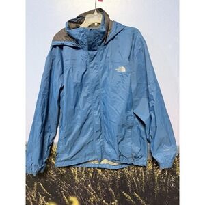 The North Face HyVent Jacket Men XL Zipper Hidden Hood Lightweight